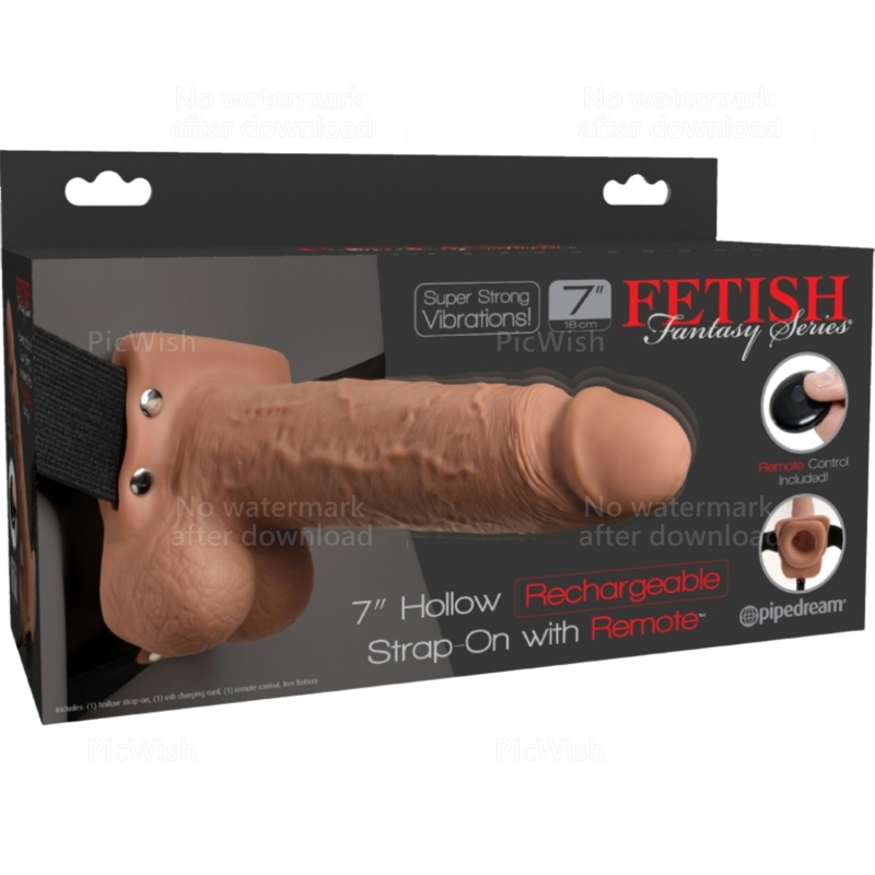 SERIA FETISH FANTASY – REGULOWANE SZELKI REALISTYCZNY PENIS Z JAJAMI AKUMULATOROWY I WIBRATOR 17,8 CM