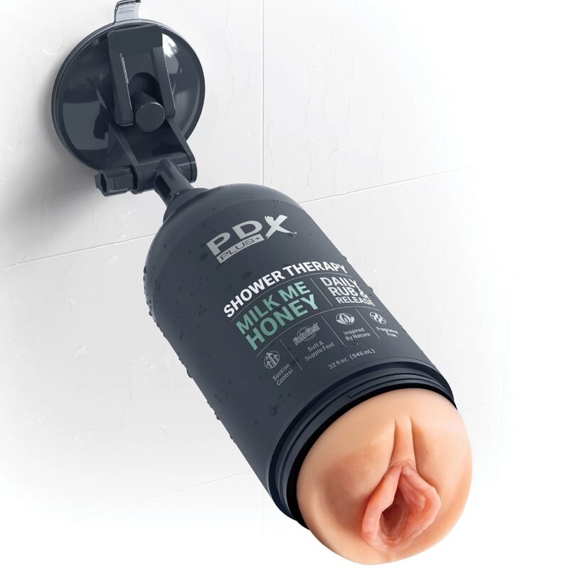 PDX PLUS - MASTURBATOR STROKER DYSKRETNY DESIGN BUTELKI SZAMPONU MILK ME HONEY
