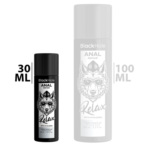 BLACK HOLE - ANAL REPAIR NA BAZIE WODY RELAKS Z HIALURONEM 30 ML