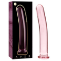 SERIA NEBULA BY IBIZA - MODEL 9 DILDO SZKŁO BOROKRZEMOWE RÓŻOWY 15.5 CM -O- 2.5 CM