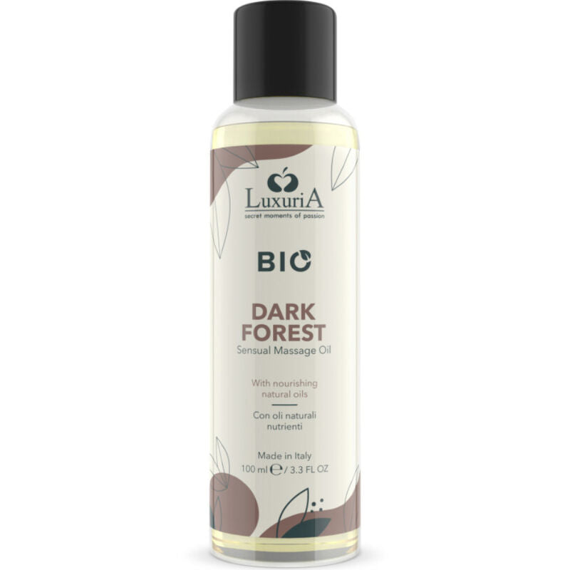 INTIMATELINE LUXURIA - ORGANICZNY OLEJEK DO MASAŻU CIEMNY LAS 100 ML