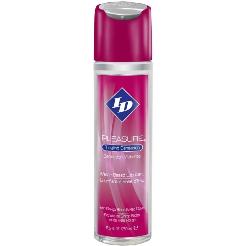 ID PLEASURE - Łaskoczący lubrykant na bazie wody 250 ML