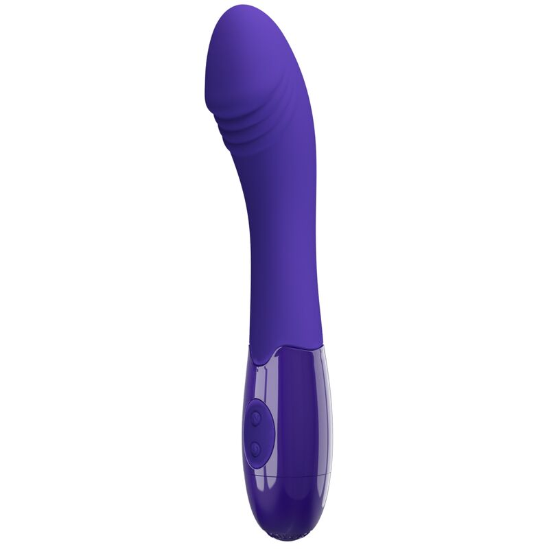 PRETTY LOVE - ELEMENTAL YOUTH FIOLETOWY WIBRATOR DILDO