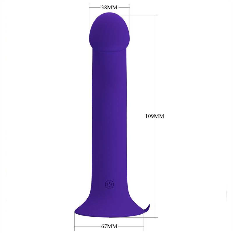 PRETTY LOVE – WIBRUJĄCE DILDO MURRAY YOUTH I AKUMULATOROWA WIBRUJĄCA KULA VIOLET