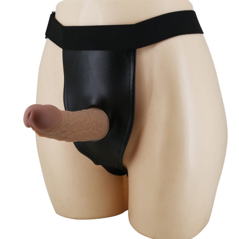 PRETTY LOVE - MAJTKI HARNESS Z DILDO W ZESTAWIE