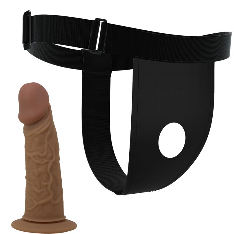 PRETTY LOVE - MAJTKI HARNESS Z DILDO W ZESTAWIE
