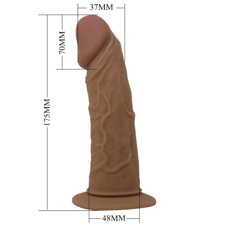 PRETTY LOVE - MAJTKI HARNESS Z DILDO W ZESTAWIE