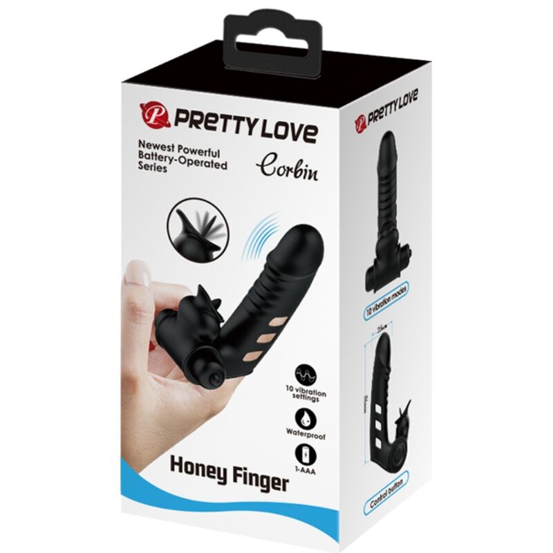 PRETTY LOVE - KOREKCYJNA NAKŁADKA NA PALEC WIBRATORA CORBIN
