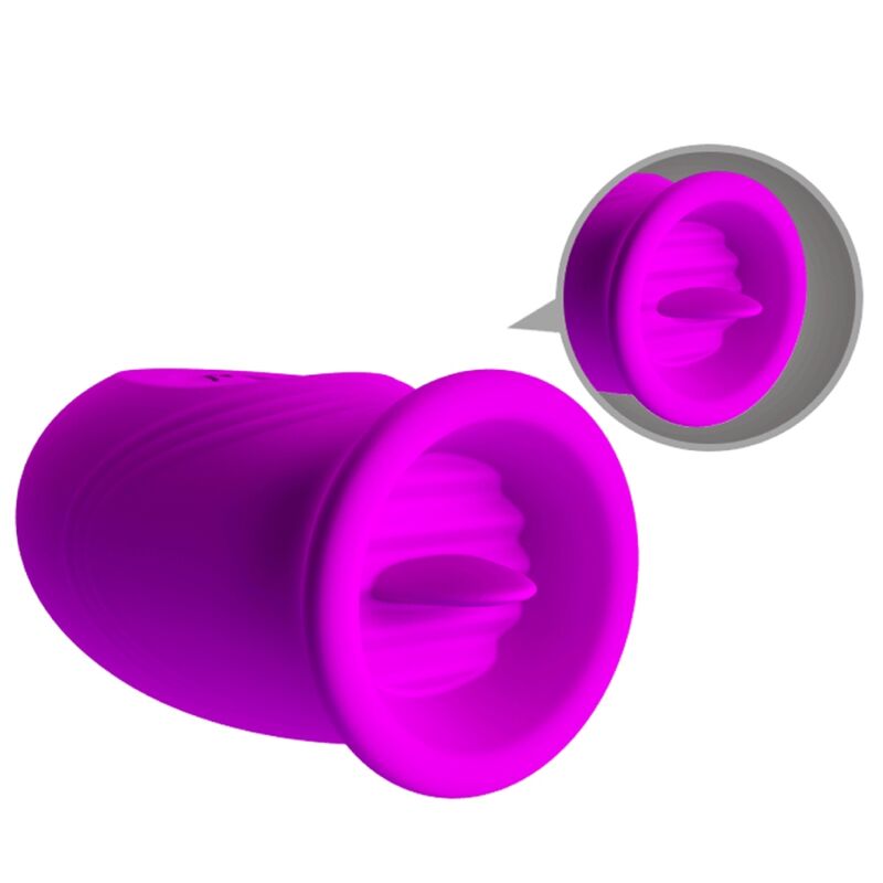PRETTY LOVE - DAISY DUAL EGG AKUMULATOROWY WIBRATOR FIOLETOWY
