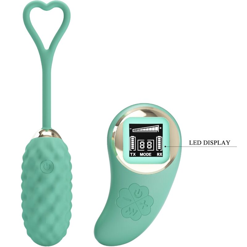PRETTY LOVE - WIBRUJĄCE JAJKO VIVIAN GREEN STEROWANE PILOTEM