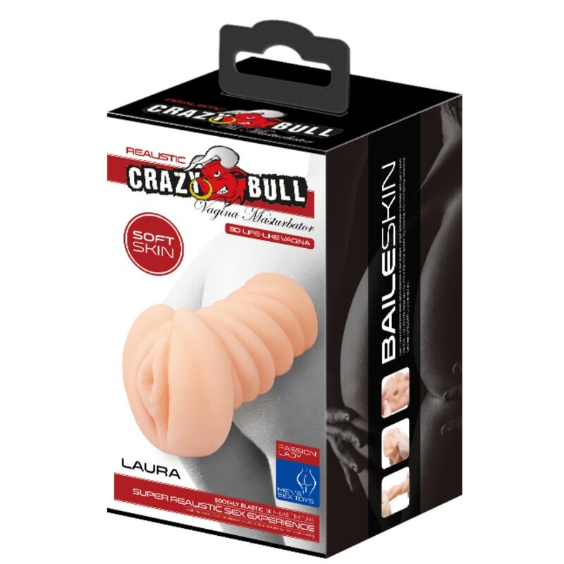 CRAZY BULL - PRZENOŚNY MASTURBATOR W KSZTAŁCIE WAGINY