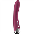 SATISFYER - WIBRATOR OBROTOWY PUNKTU G SPINNING VIBE 1 CZERWONY