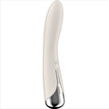 SATISFYER - WIBRATOR OBROTOWY Z FUNKCJĄ WIBRACJI DO PUNKTU G W KOLORZE BEŻOWYM SPINNING VIBE 1