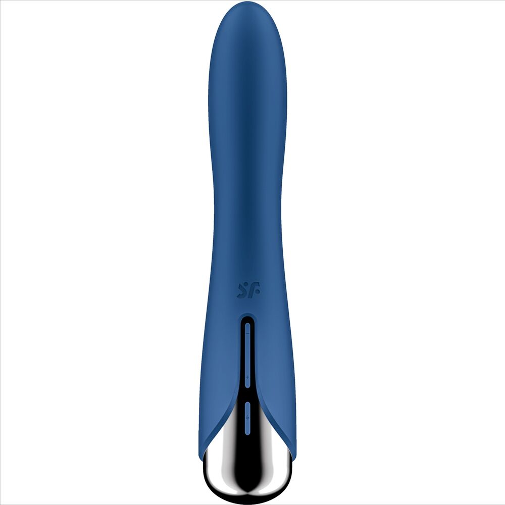 SATISFYER - WIBRATOR OBROTOWY PUNKT G SPINNING VIBE 1 NIEBIESKI