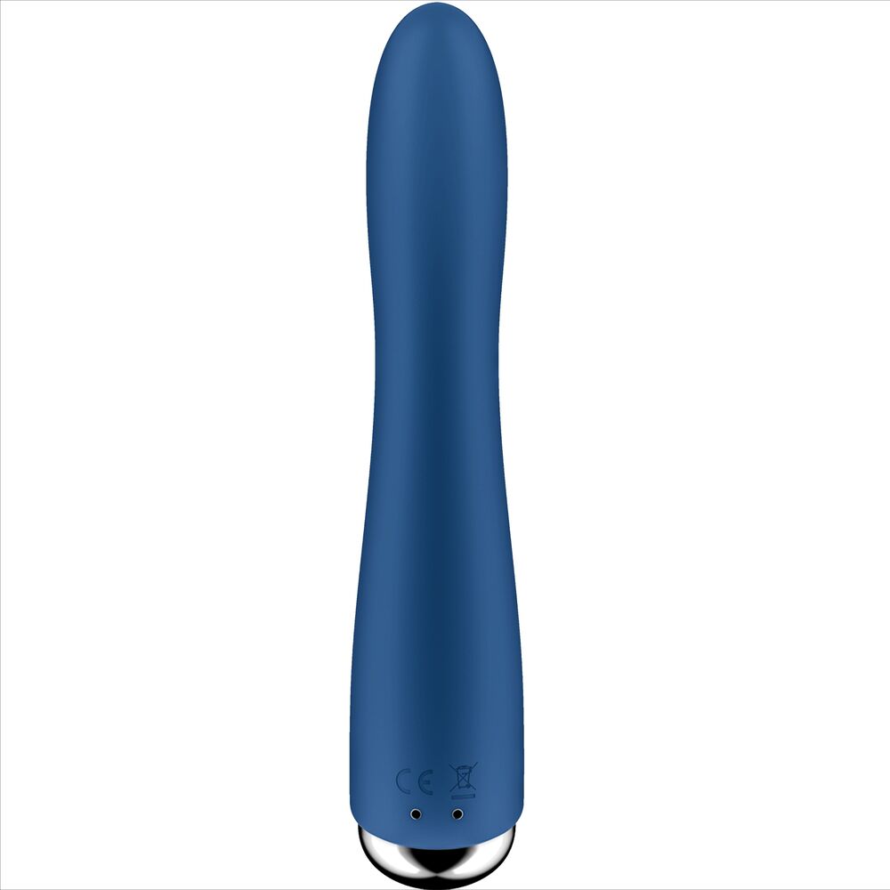 SATISFYER - WIBRATOR OBROTOWY PUNKT G SPINNING VIBE 1 NIEBIESKI