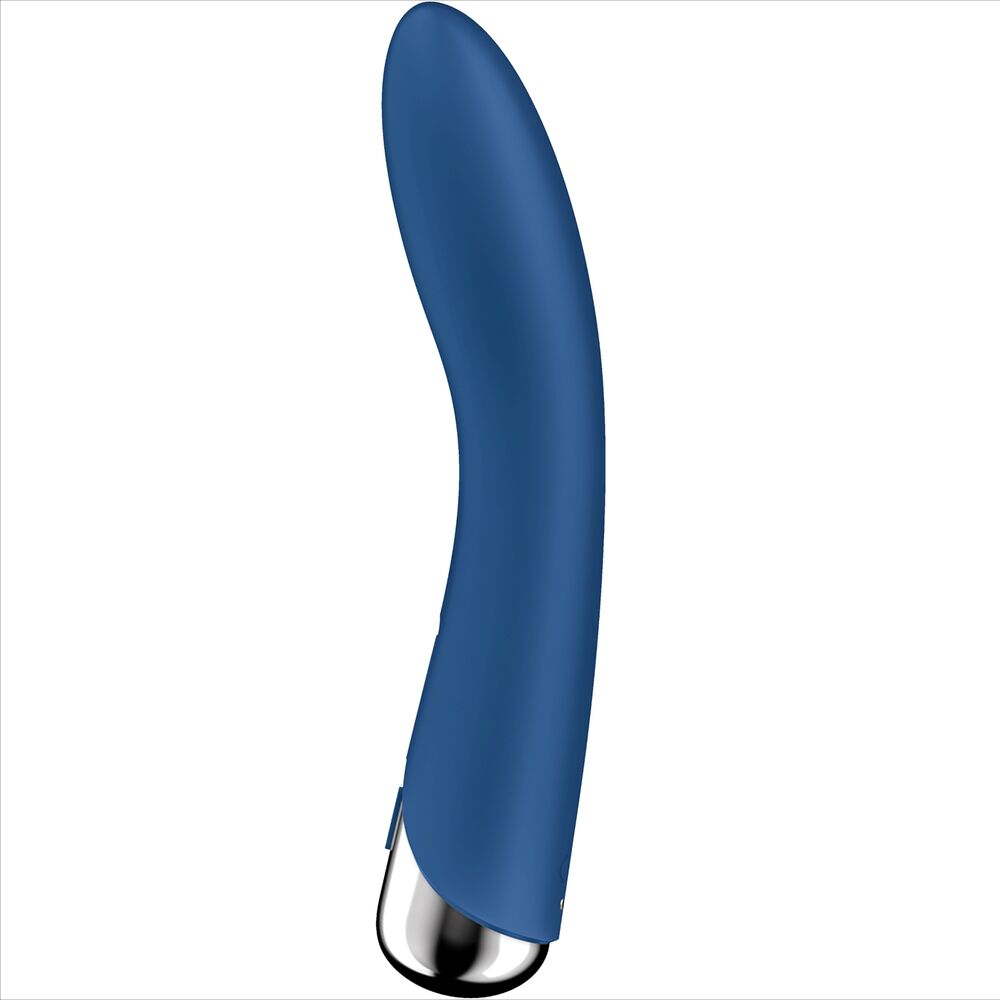 SATISFYER - WIBRATOR OBROTOWY PUNKT G SPINNING VIBE 1 NIEBIESKI