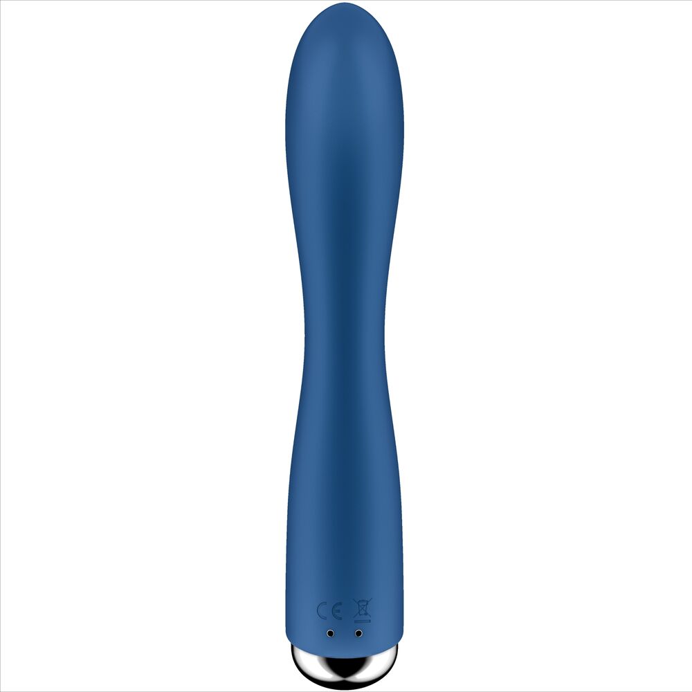 SATISFYER - WIBRATOR OBROTOWY KRÓLICZEK 1 STYMULACJA ŁECHTACZKI I PUNKTU G NIEBIESKI