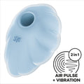 SATISFYER - CLOUD DANCER BLUE WIBRATOR Z PULSUJĄCYM POWIETRZEM
