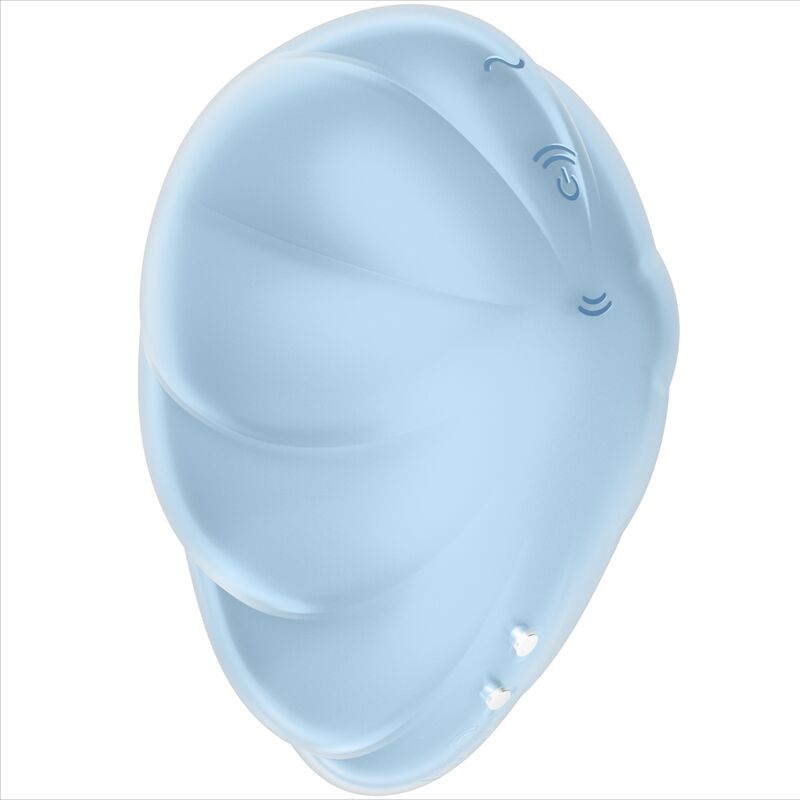 SATISFYER - CLOUD DANCER BLUE WIBRATOR Z PULSUJĄCYM POWIETRZEM