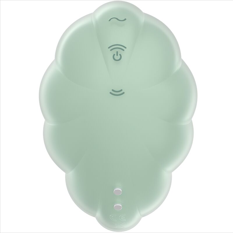 SATISFYER - CLOUD DANCER ZIELONY WIBRATOR Z TECHNOLOGIĄ AIR PULSE