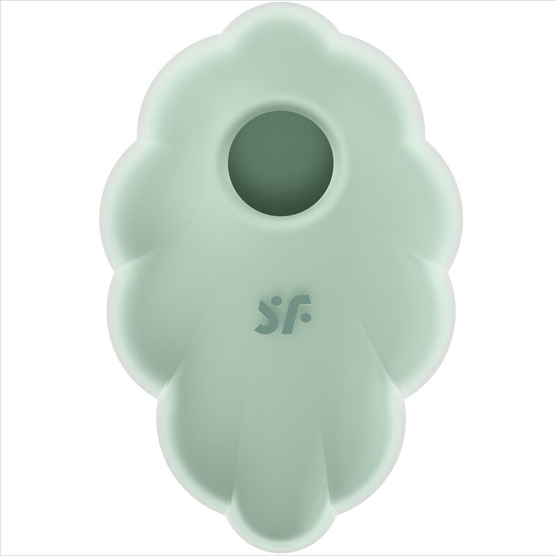 SATISFYER - CLOUD DANCER ZIELONY WIBRATOR Z TECHNOLOGIĄ AIR PULSE