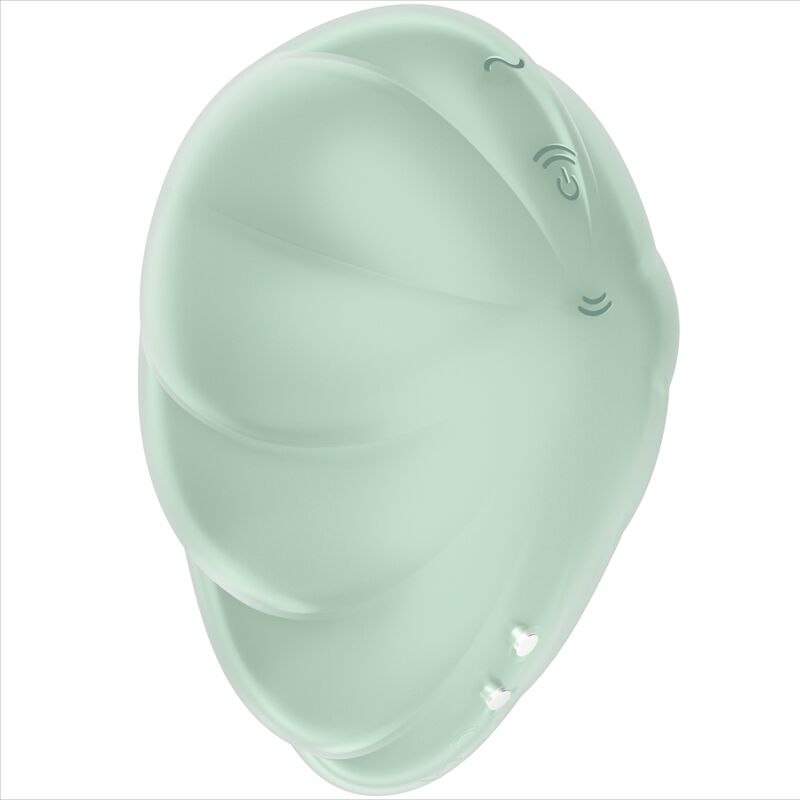 SATISFYER - CLOUD DANCER ZIELONY WIBRATOR Z TECHNOLOGIĄ AIR PULSE
