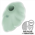 SATISFYER - CLOUD DANCER ZIELONY WIBRATOR Z TECHNOLOGIĄ AIR PULSE