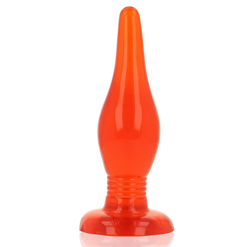 BAILE - CZERWONY MIĘKKI KOREK ANALNY 14,2 CM
