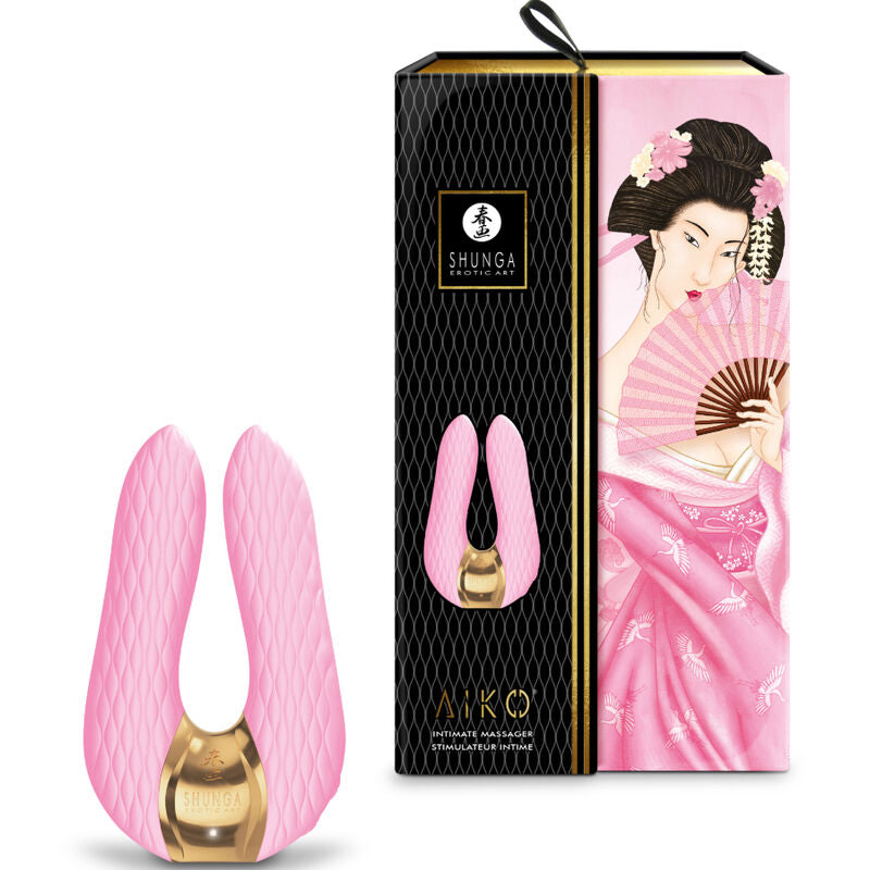 SHUNGA - AIKO INTYMNY MASAŻER RÓŻOWY