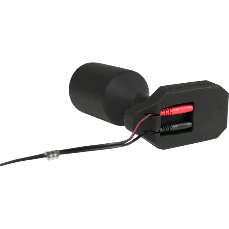 ELECTRASTIM - KOREK ANALNY ELEKTRYCZNY MR-S-LEATHER
