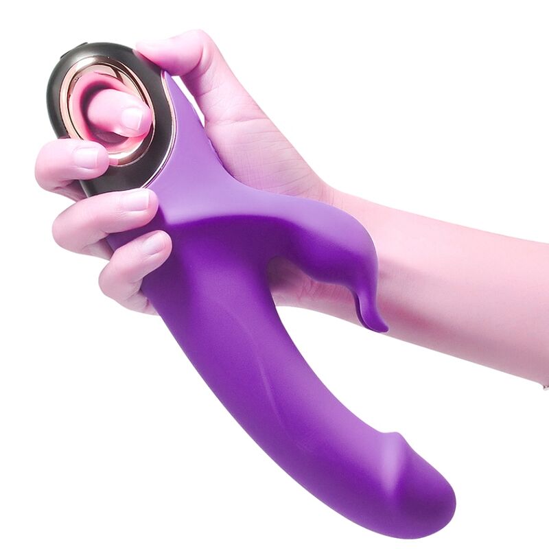ARMONY - WIBRATOR DILDO METEROR KRÓLIK FIOLETOWY