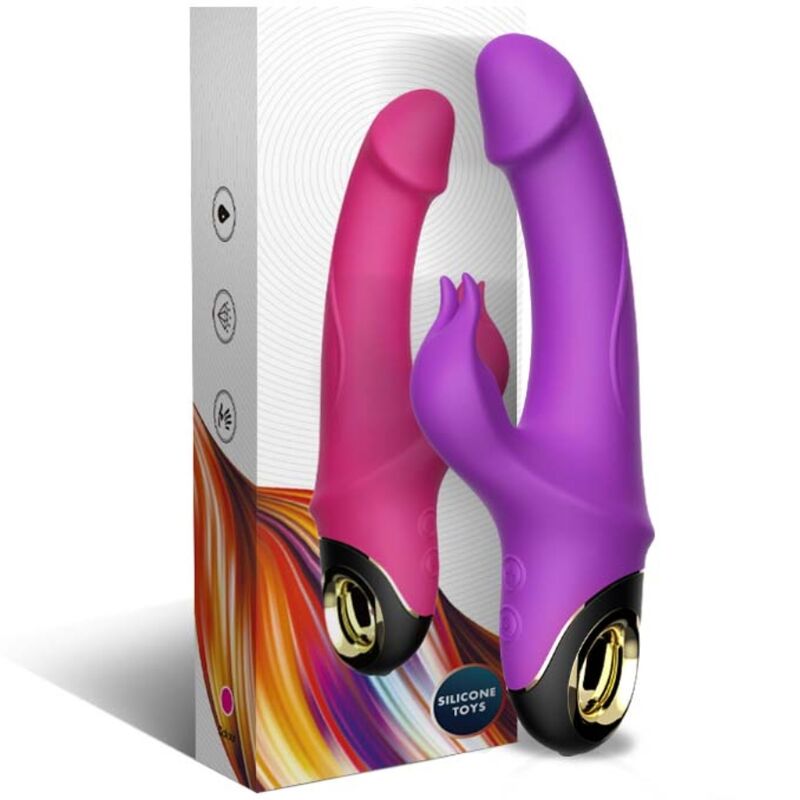 ARMONY - WIBRATOR DILDO METEROR KRÓLIK FIOLETOWY
