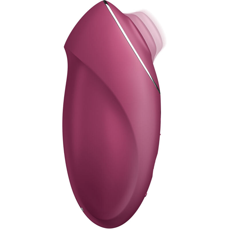 SATISFYER - TAP & CLIMAX 1 WIBRATOR NAKŁADANY CZERWONY