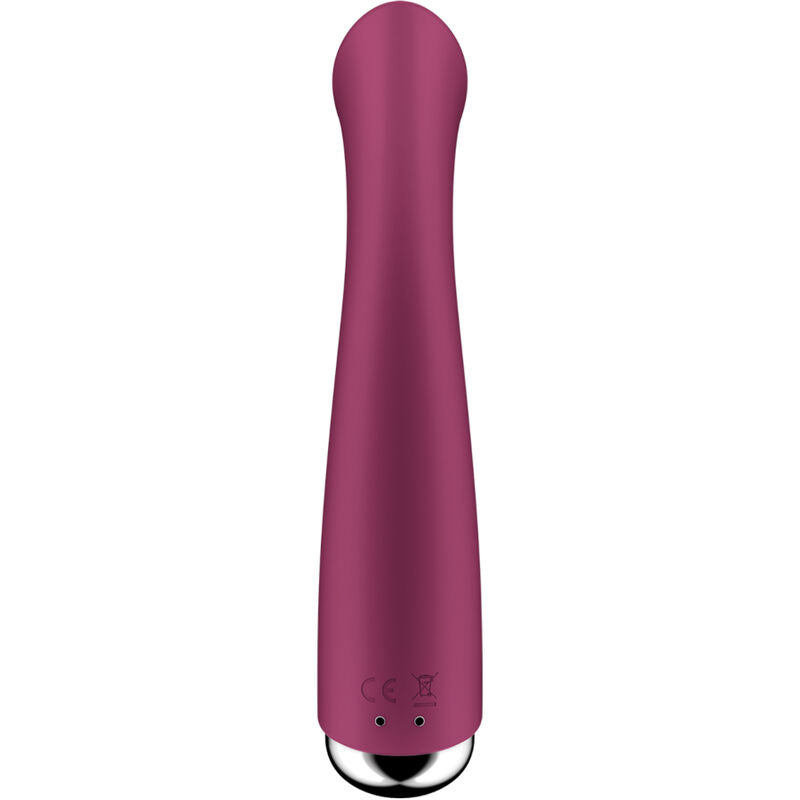SATISFYER - WIBRATOR OBROTOWY G-SPORT 1 CZERWONY