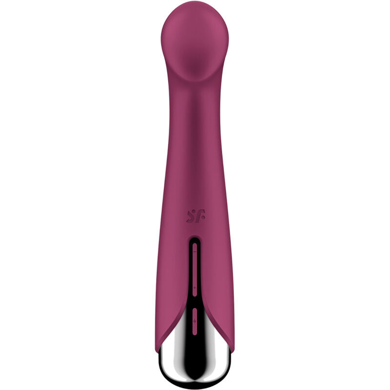 SATISFYER - WIBRATOR OBROTOWY G-SPORT 1 CZERWONY