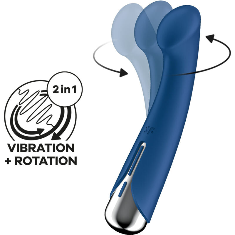 SATISFYER - WIBRATOR OBROTOWY G-SPORT 1 BLUE