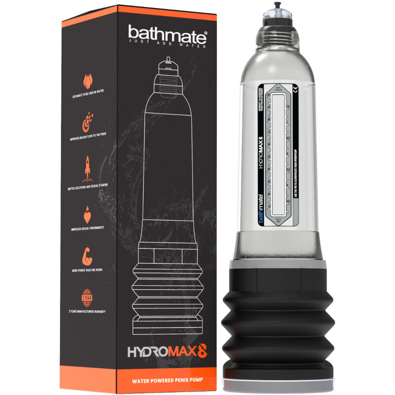 BATHMATE - HYDROMAX 8 PRZEŹROCZYSTY