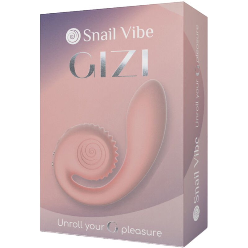 SNAIL VIBE - GIZI PODWÓJNY STYMULATOR RÓŻOWY