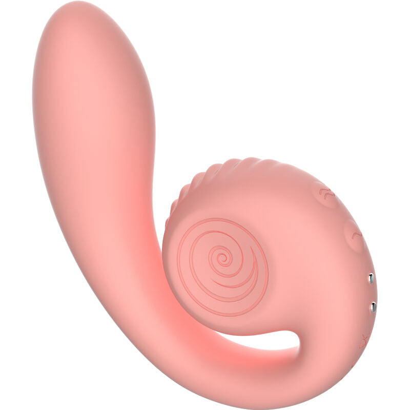 SNAIL VIBE - GIZI PODWÓJNY STYMULATOR RÓŻOWY