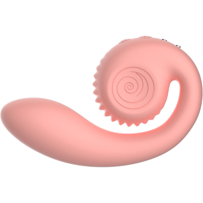 SNAIL VIBE - GIZI PODWÓJNY STYMULATOR RÓŻOWY