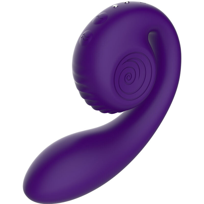 ŚLIMAK VIBE - PODWÓJNY STYMULATOR GIZI FIOLETOWY