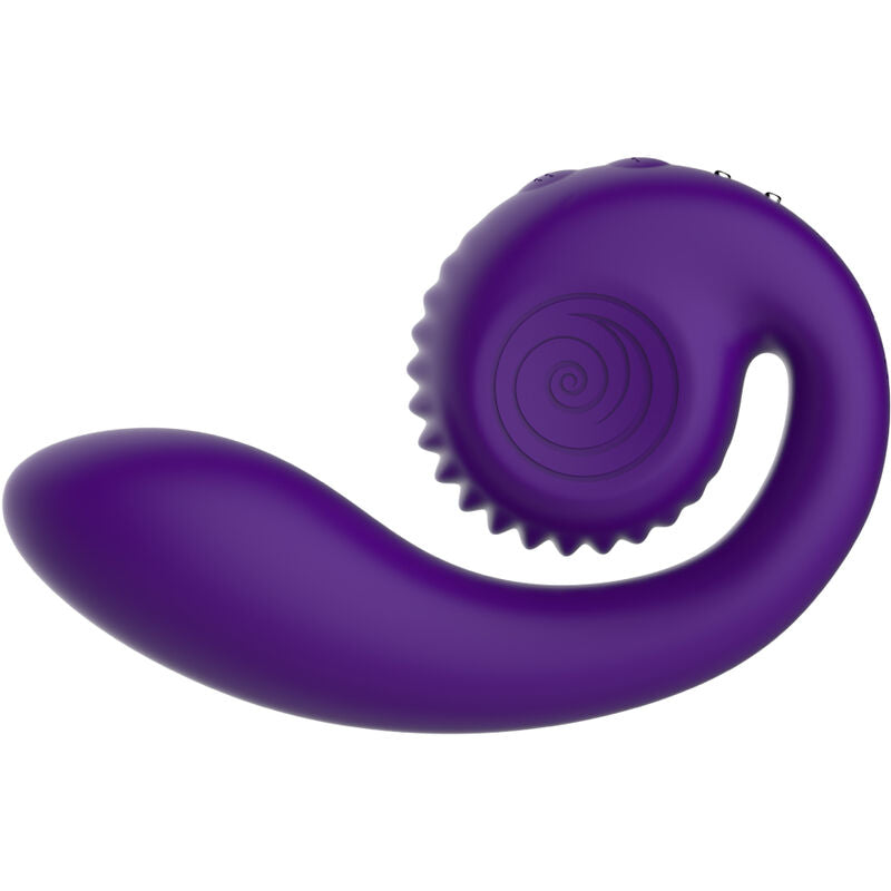 ŚLIMAK VIBE - PODWÓJNY STYMULATOR GIZI FIOLETOWY