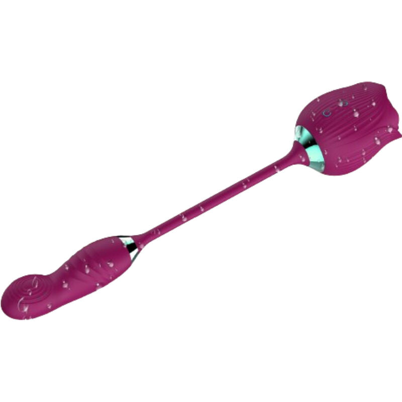 ARMONY - DELIGHT FLOWER Z PRZYSSAWKĄ I WIBRACJAMI VIOLET