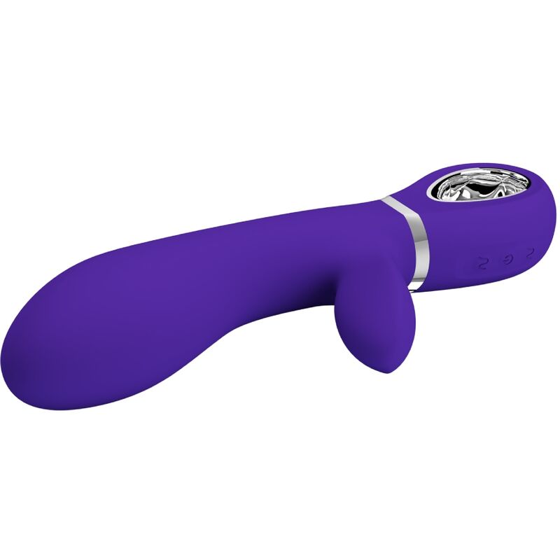 PRETTY LOVE - THOMAS WIELOFUNKCYJNY WIBRATOR G-SPOT FIOLETOWY