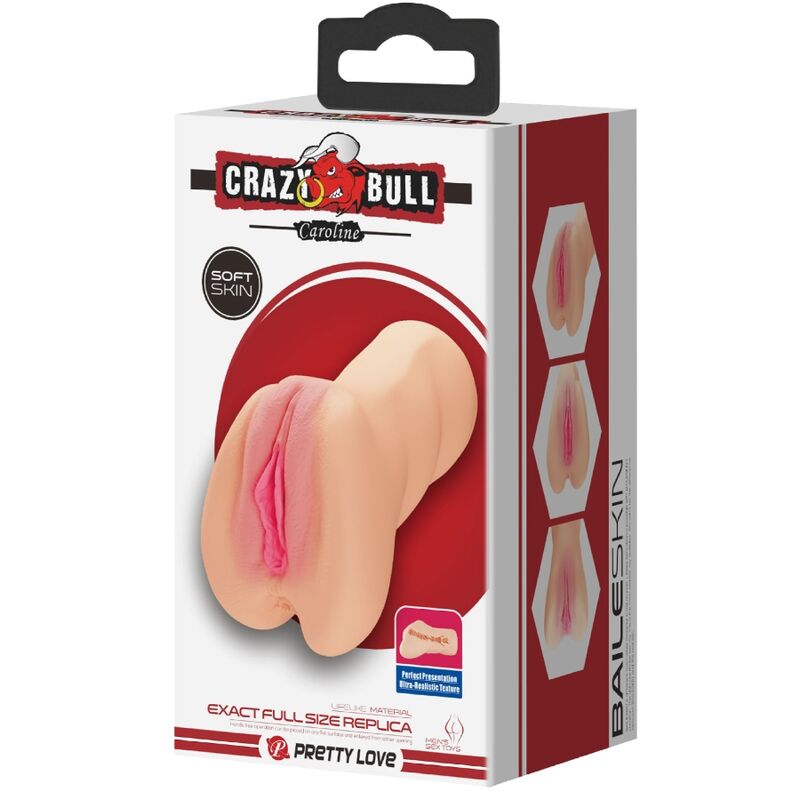 CRAZY BULL - MASTURBATOR W KSZTAŁCIE WAGINY "CAROLINE"