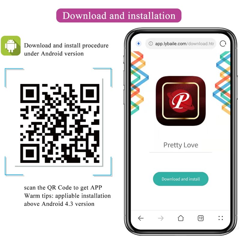 PRETTY LOVE - ABNER APP FIOLETOWY
