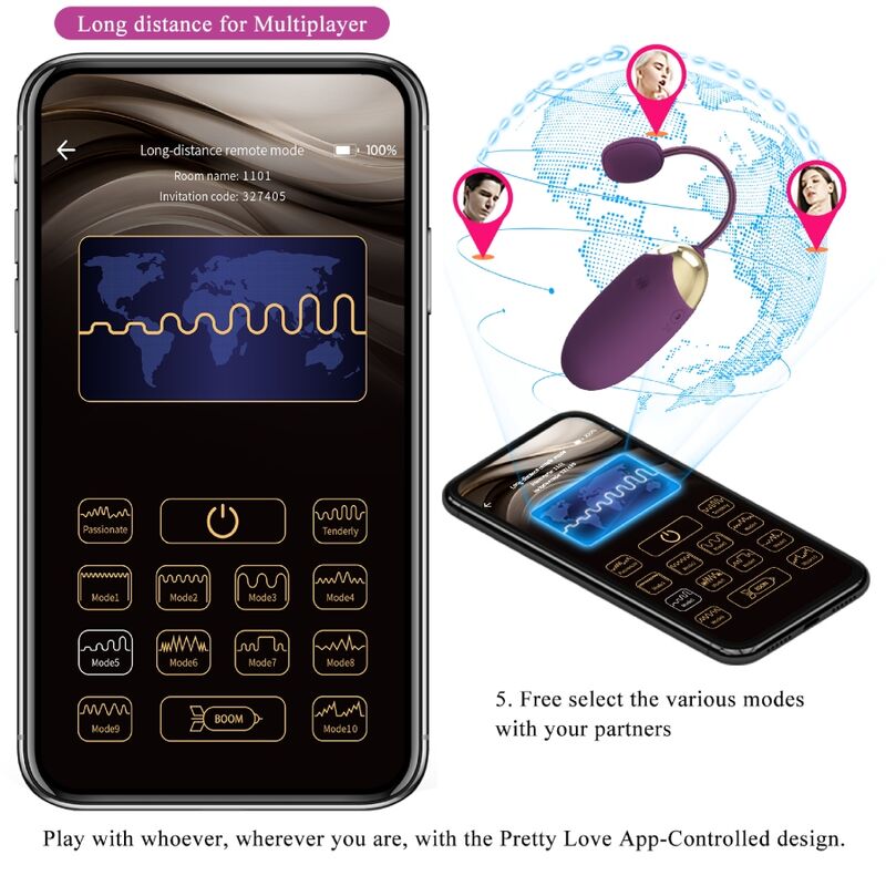 PRETTY LOVE - ABNER APP FIOLETOWY