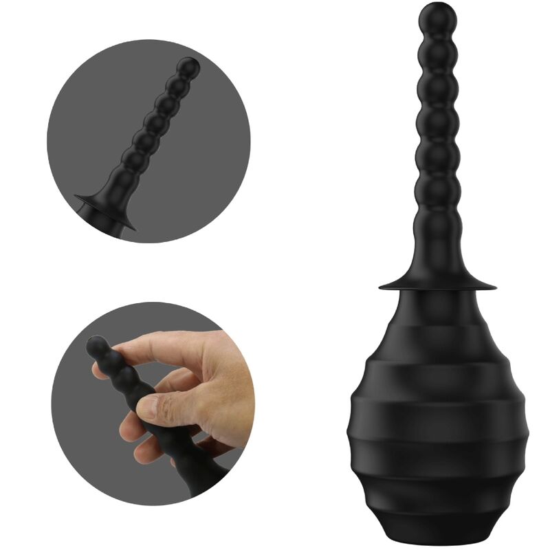 MR PLAY - ANALNA GRUSZKA BLKM7 SUPER POWER BLACK