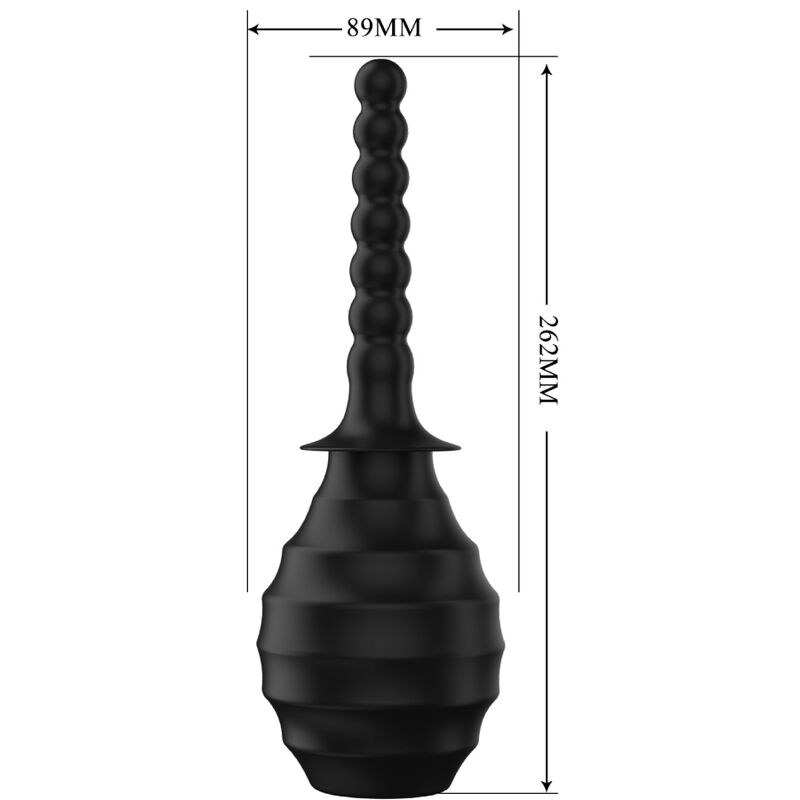 MR PLAY - ANALNA GRUSZKA BLKM7 SUPER POWER BLACK