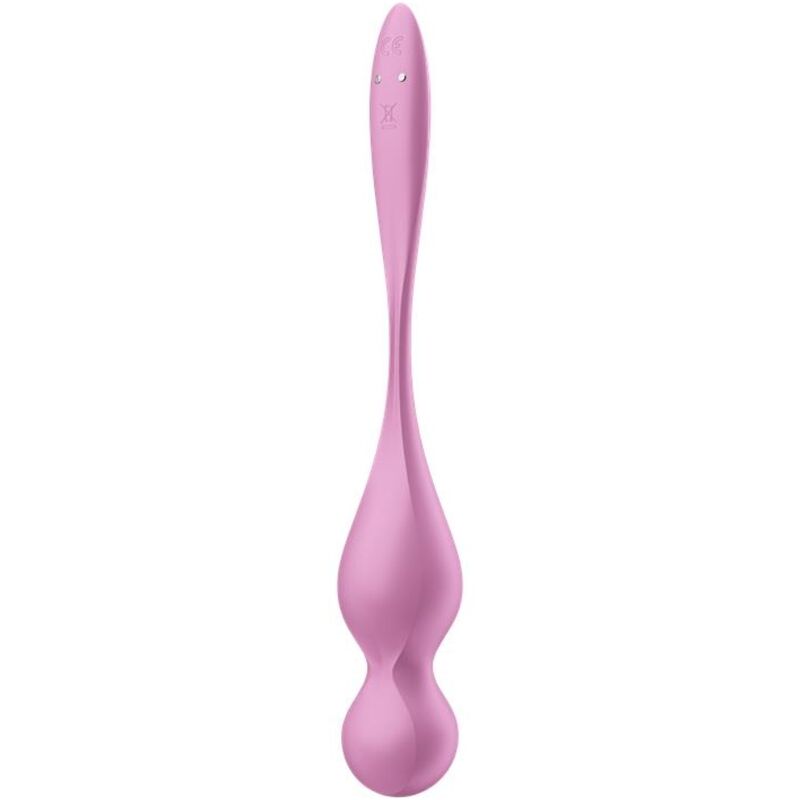 SATISFYER - KULKI GEISHA WIBRUJĄCE LOVE BIRDS RÓŻOWE